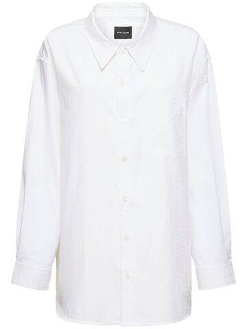 marc jacobs big shirt in white