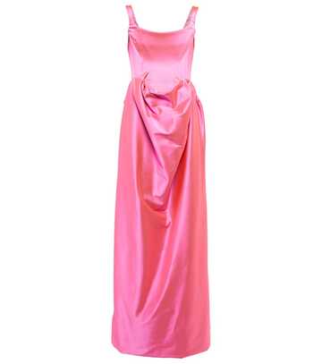 Vivienne Westwood Camille satin gown in pink