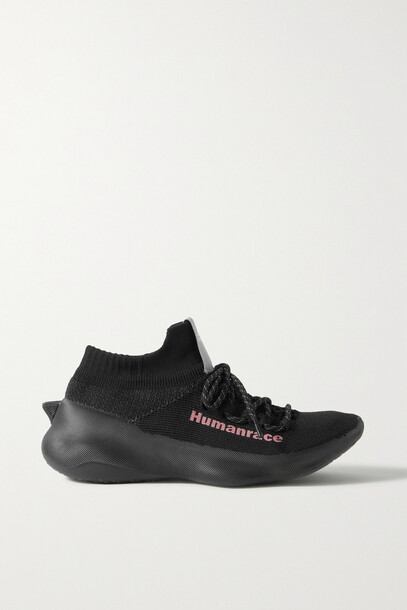 adidas Originals - + Pharrell Williams Humanrace Sichona Primeknit Sneakers - Black