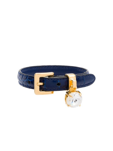 Miu Miu bejewelled bracelet in blue