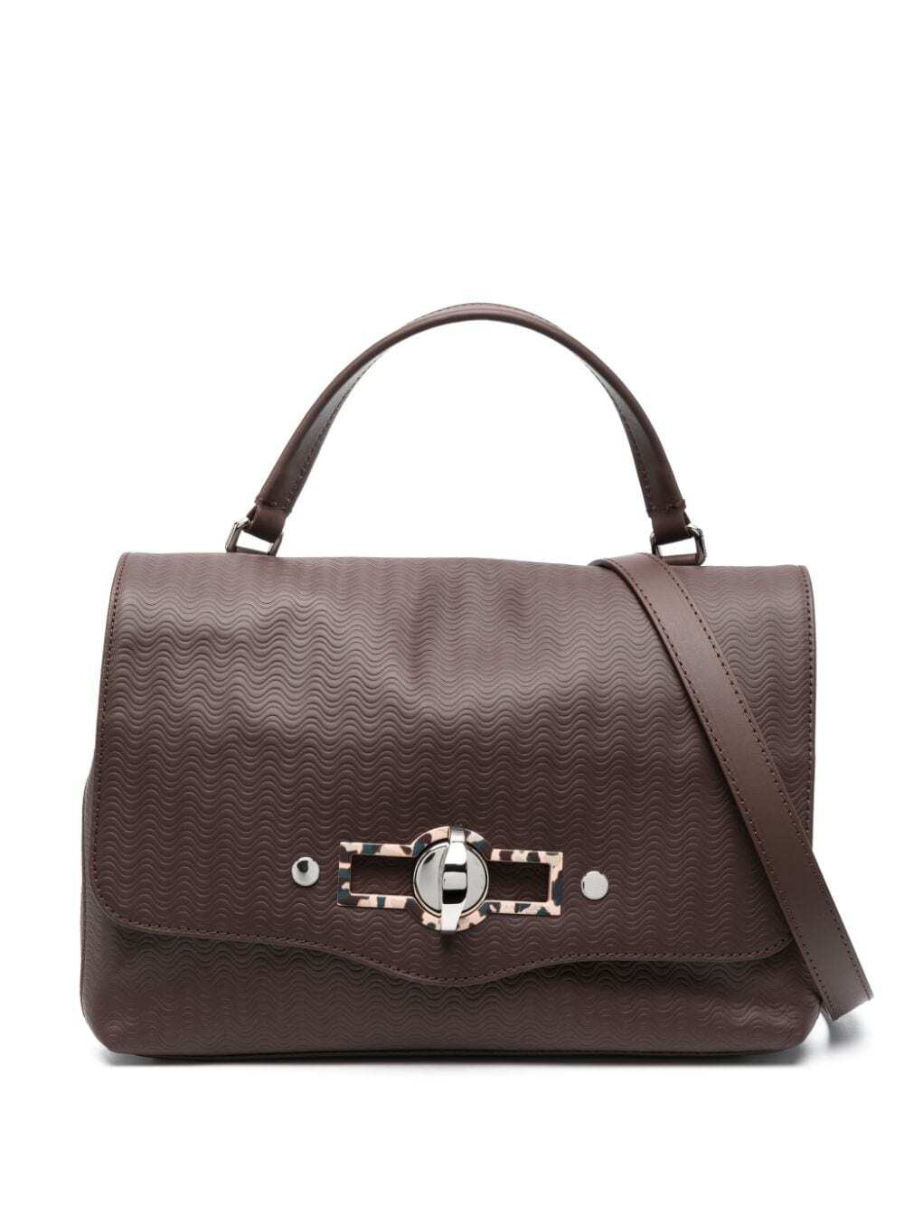 Zanellato Postina leather bag - Brown