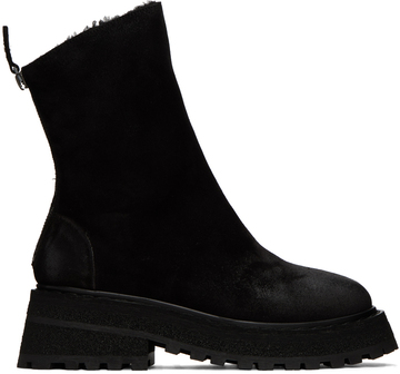 marsèll black carro boots