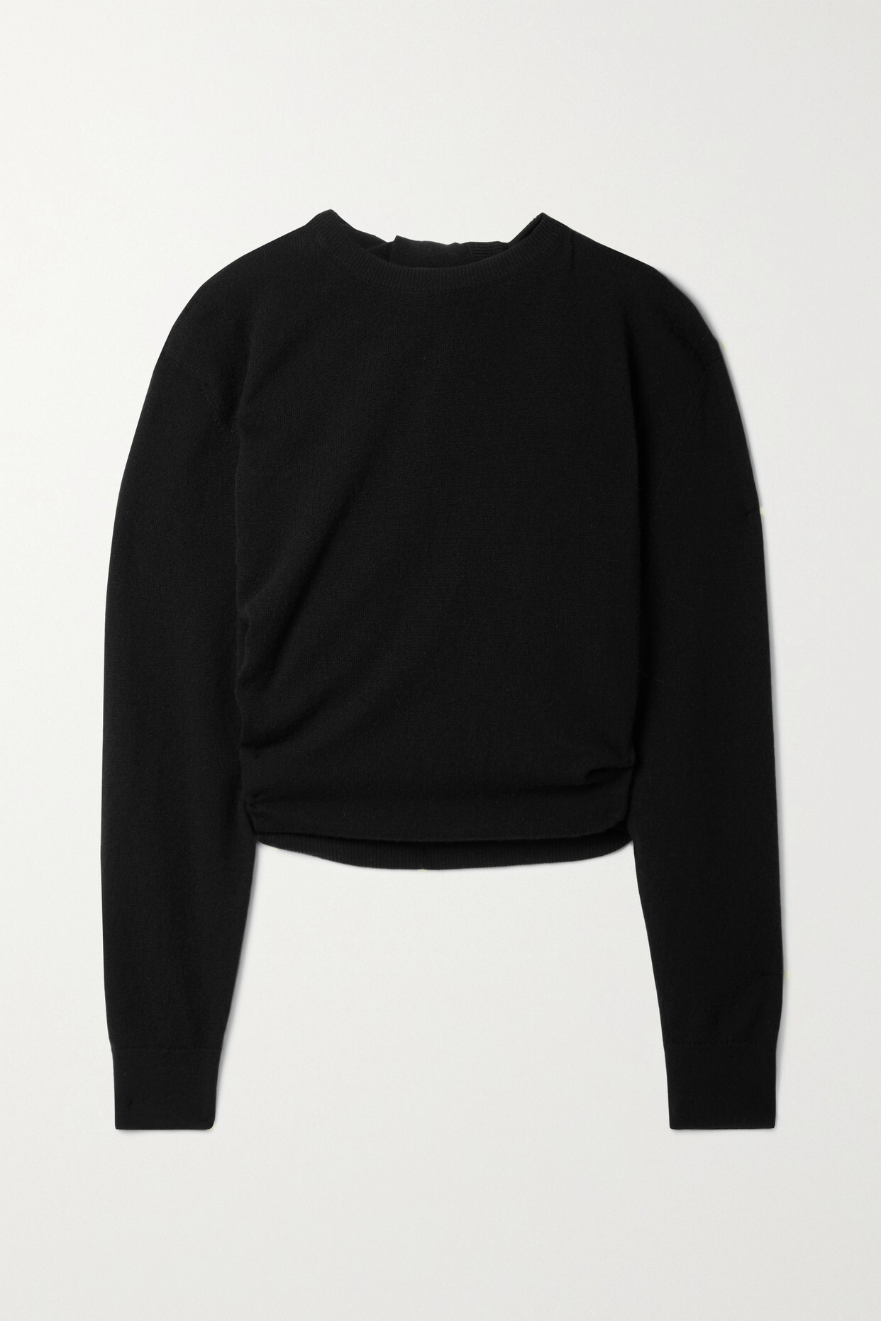 The Row - Laris Twisted Cashmere Sweater - Black