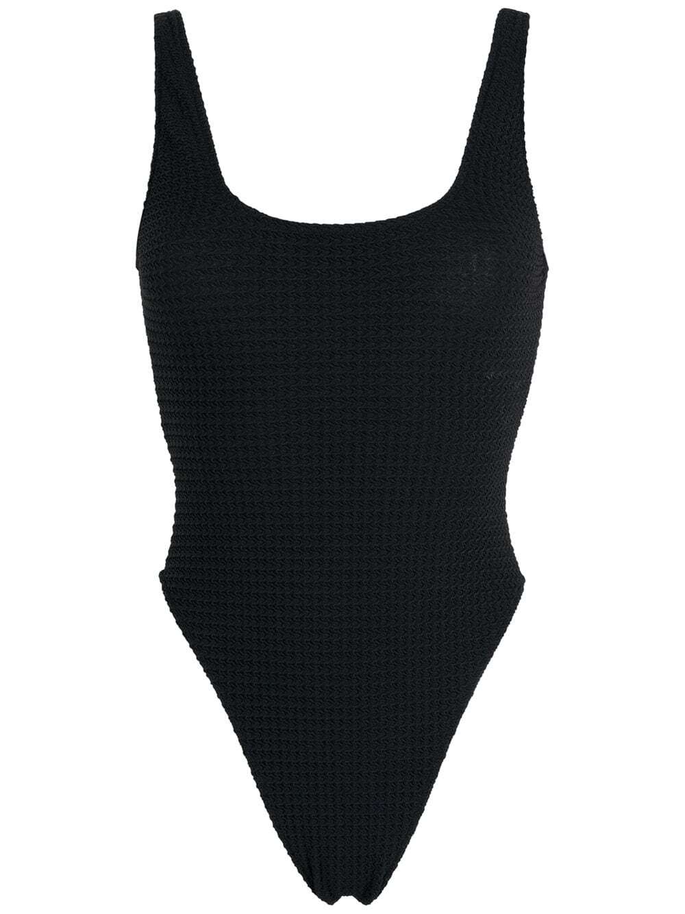 Adriana Degreas shoulder straps swimsuit - Black