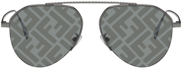 fendi gunmetal travel sunglasses