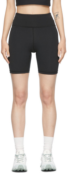 Lacausa Black Warm Up Shorts in noir