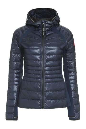 Canada Goose Hybridge Hooded Light-weight Down Jacket in blue