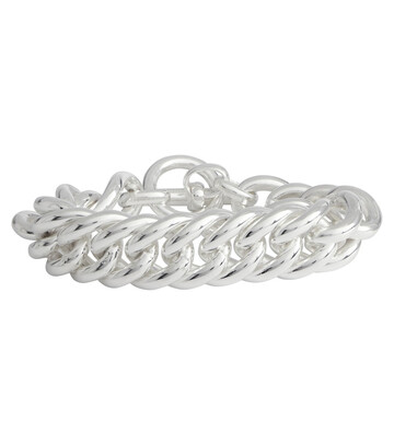 Tilly Sveaas Giant Curb Chain silver-plated bracelet