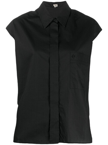 Hermès pre-owned sleeveless shirt in black