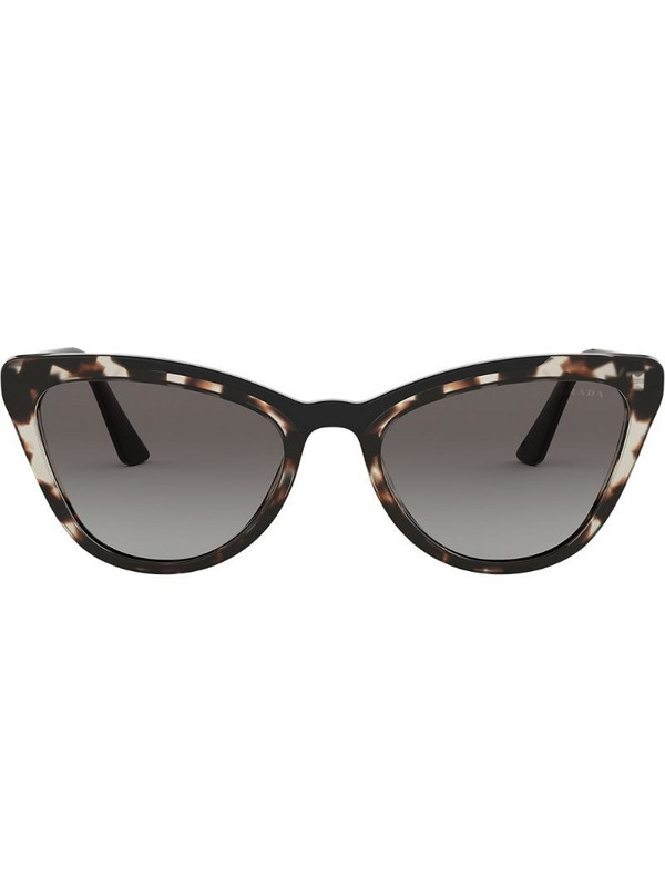 Prada Eyewear cat eye sunglasses in brown
