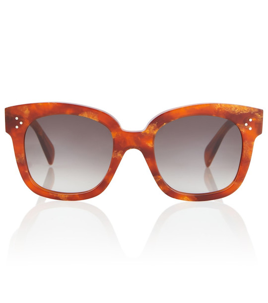 Celine Eyewear D-frame sunglasses in brown
