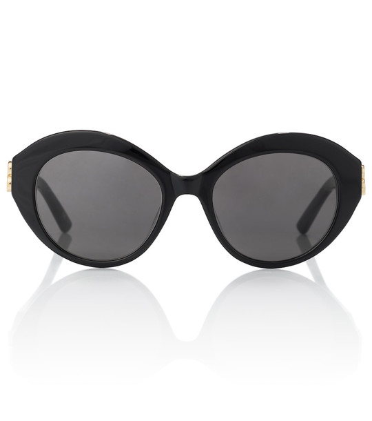 Balenciaga Round acetate sunglasses in black