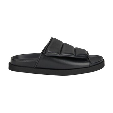 Giaborghini Velcro strap sandals in black