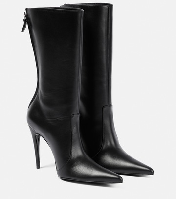 magda butrym leather ankle boots in black