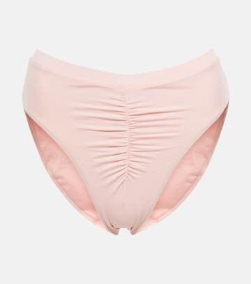giambattista valli high-rise bikini bottoms in pink