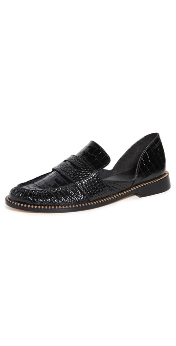 Freda Salvador Tash D'orsay Loafers in black