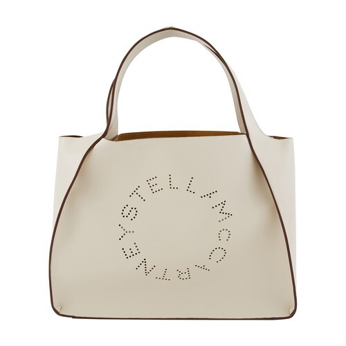 Stella Mccartney Stella Logo tote bag in white