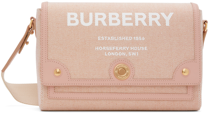 Burberry Pink 'Horseferry' Bag