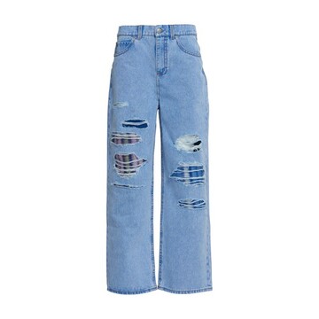 Marni High-waisted wide-leg pants in blue