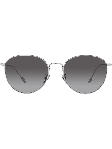 Giorgio Armani round frame sunglasses - Grey