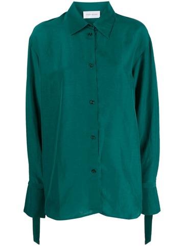 christian wijnants taikat button-up shirt - green