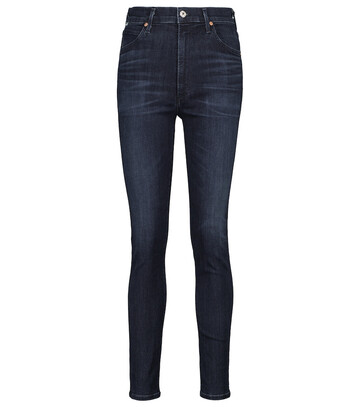 Citizens of Humanity Chrissy high-rise skinny jeans in blue