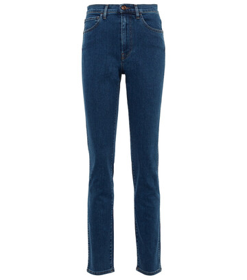 3x1 N.y.c. Straight Authentic Cropped jeans in blue