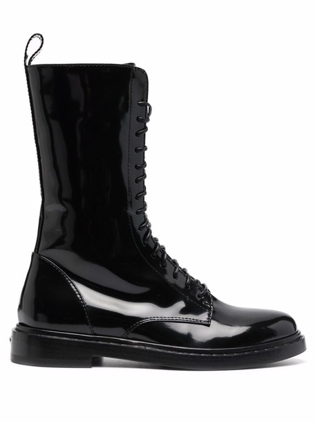 Le Silla Sama lace-up boots - Black