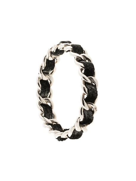 Chanel Pre-Owned chain strap bracelet in black