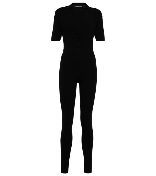 Zeynep ArÃ§ay Short-sleeve jumpsuit in black