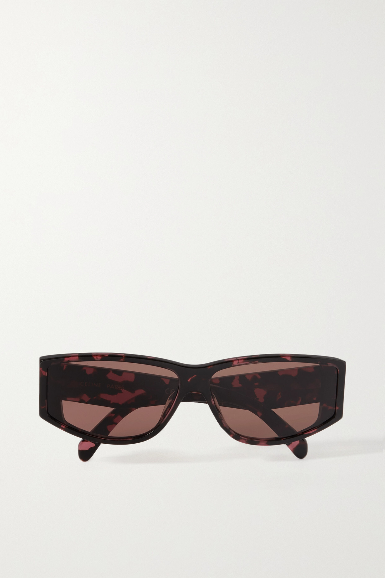 CELINE Eyewear - D-frame Tortoiseshell Acetate And Gold-tone Sunglasses - One size