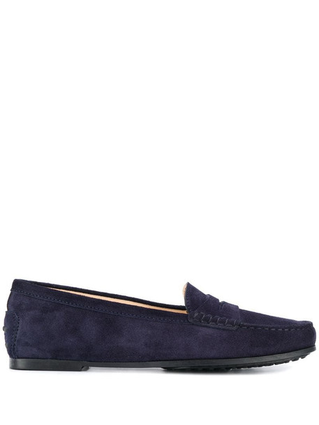 Tod's City Gommino shoes in blue