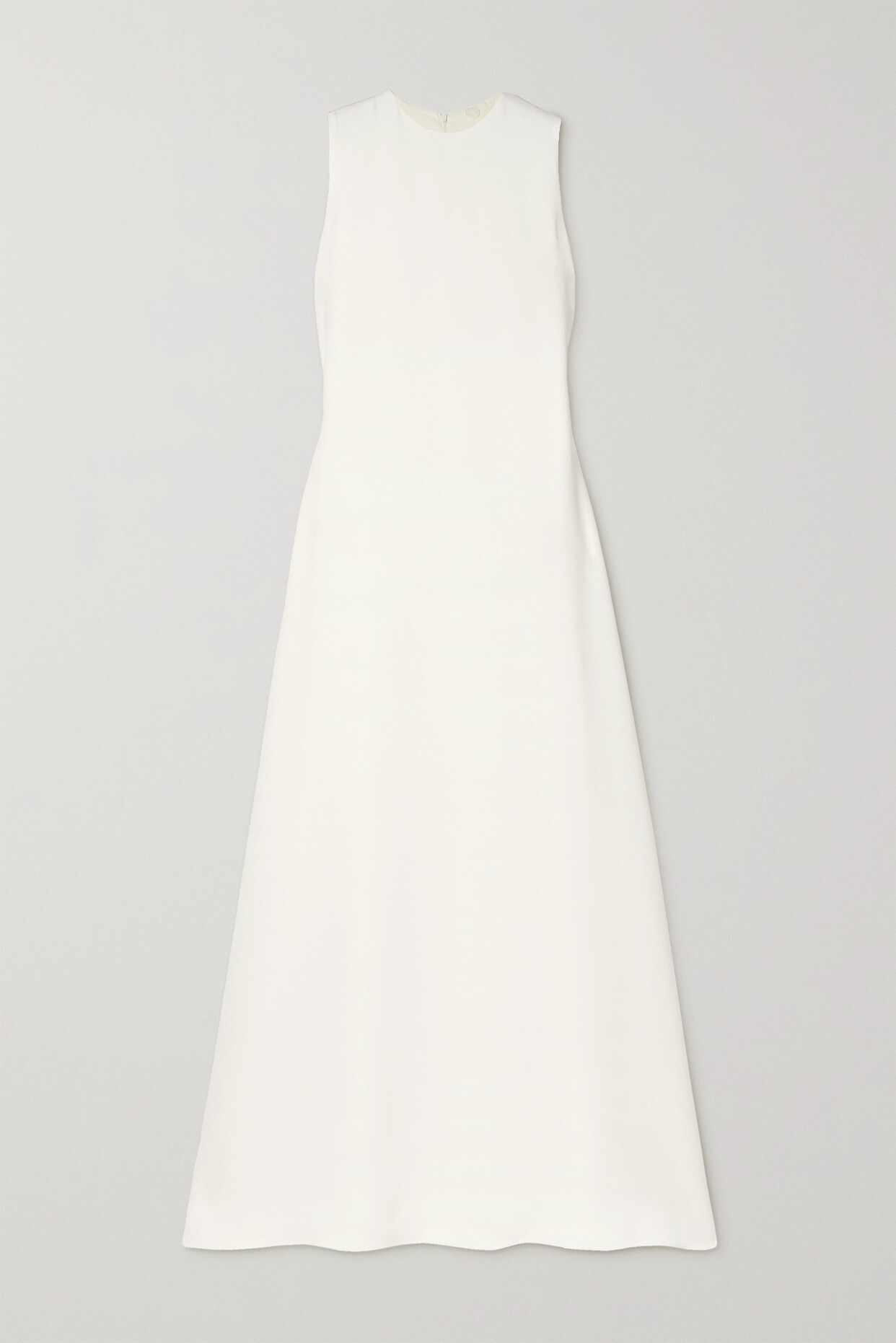 The Row - Eno Silk-crepe Maxi Dress - Off-white