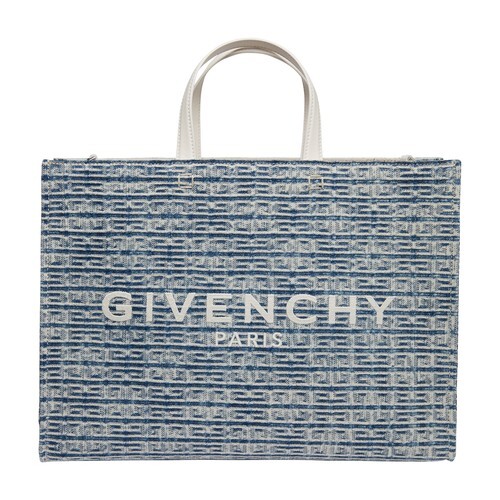 Givenchy Medium G Tote shopping bag in 4G bleached denim