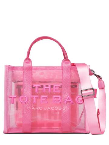 marc jacobs the small mesh tote bag in pink