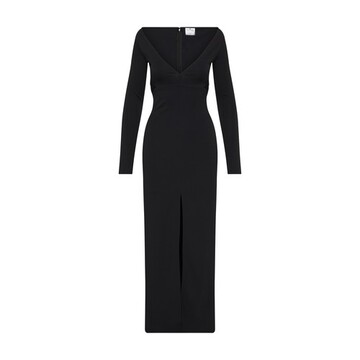Courreges Swallow Breast LS Milano Dress in black