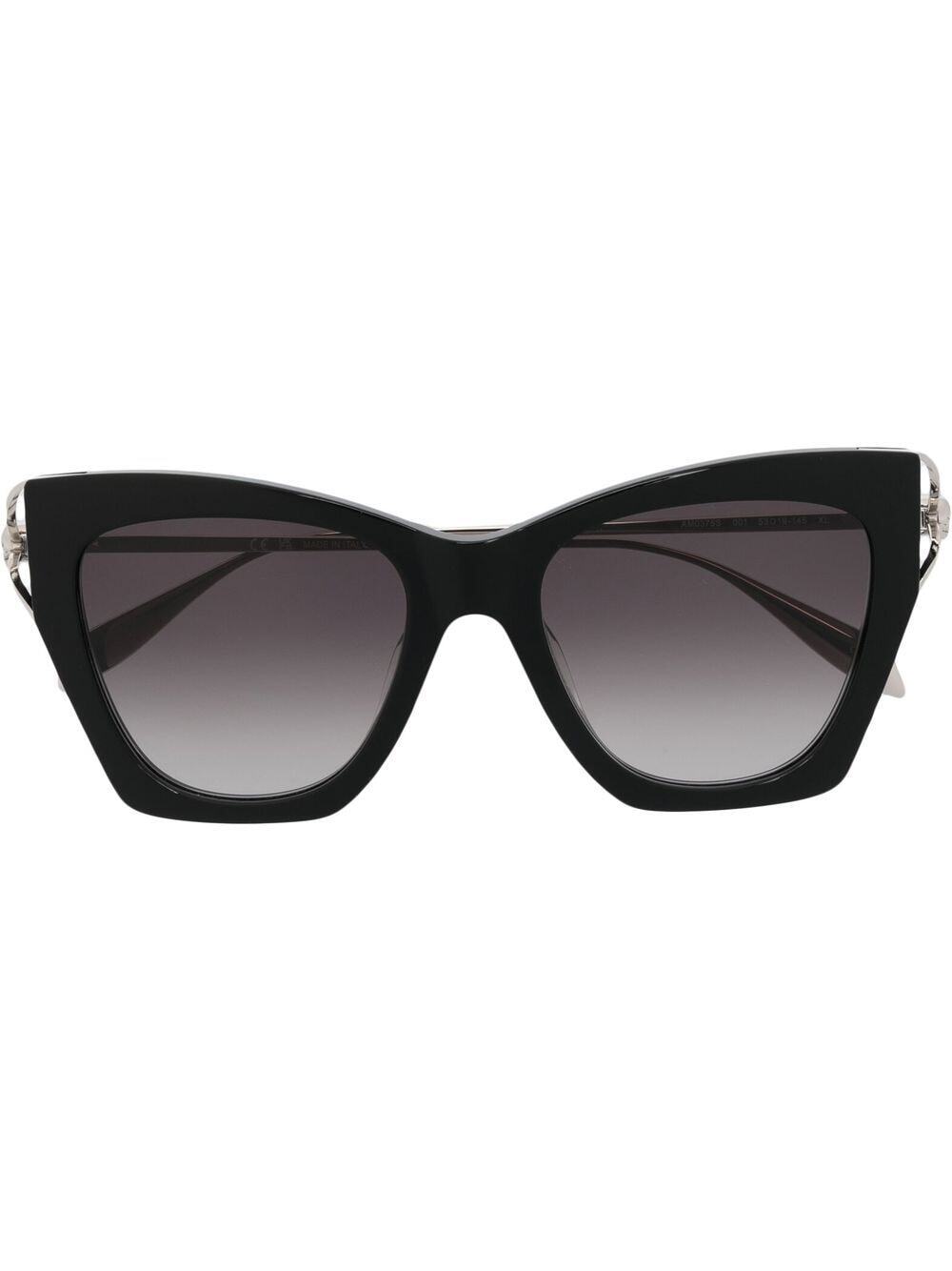 Alexander McQueen Eyewear AM0375S cat-eye sunglasses - Black