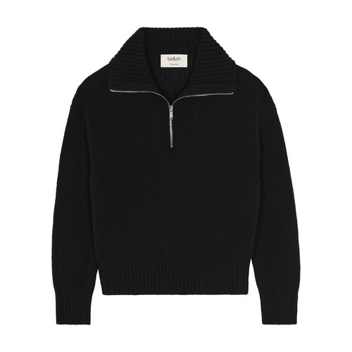 Ba & sh Caissa sweater in noir