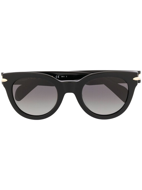 RAG & BONE EYEWEAR round frame sunglasses - Black