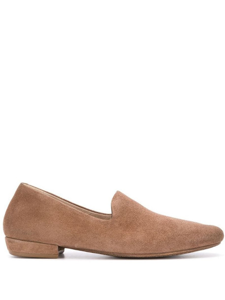 Marsèll almond toe loafers in brown