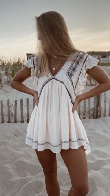 dress,white dress,white