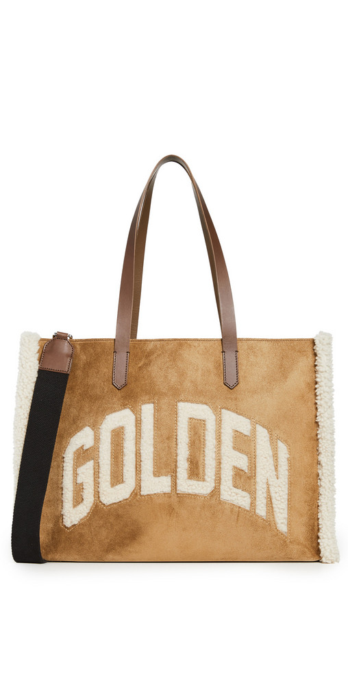 Golden Goose California Bag E/W Golden in camel