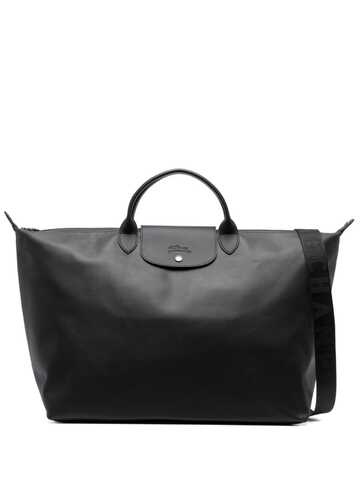 longchamp small le pliage travel bag - black