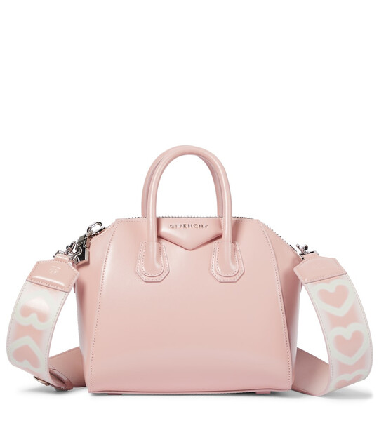 Givenchy Antigona Mini leather tote in pink