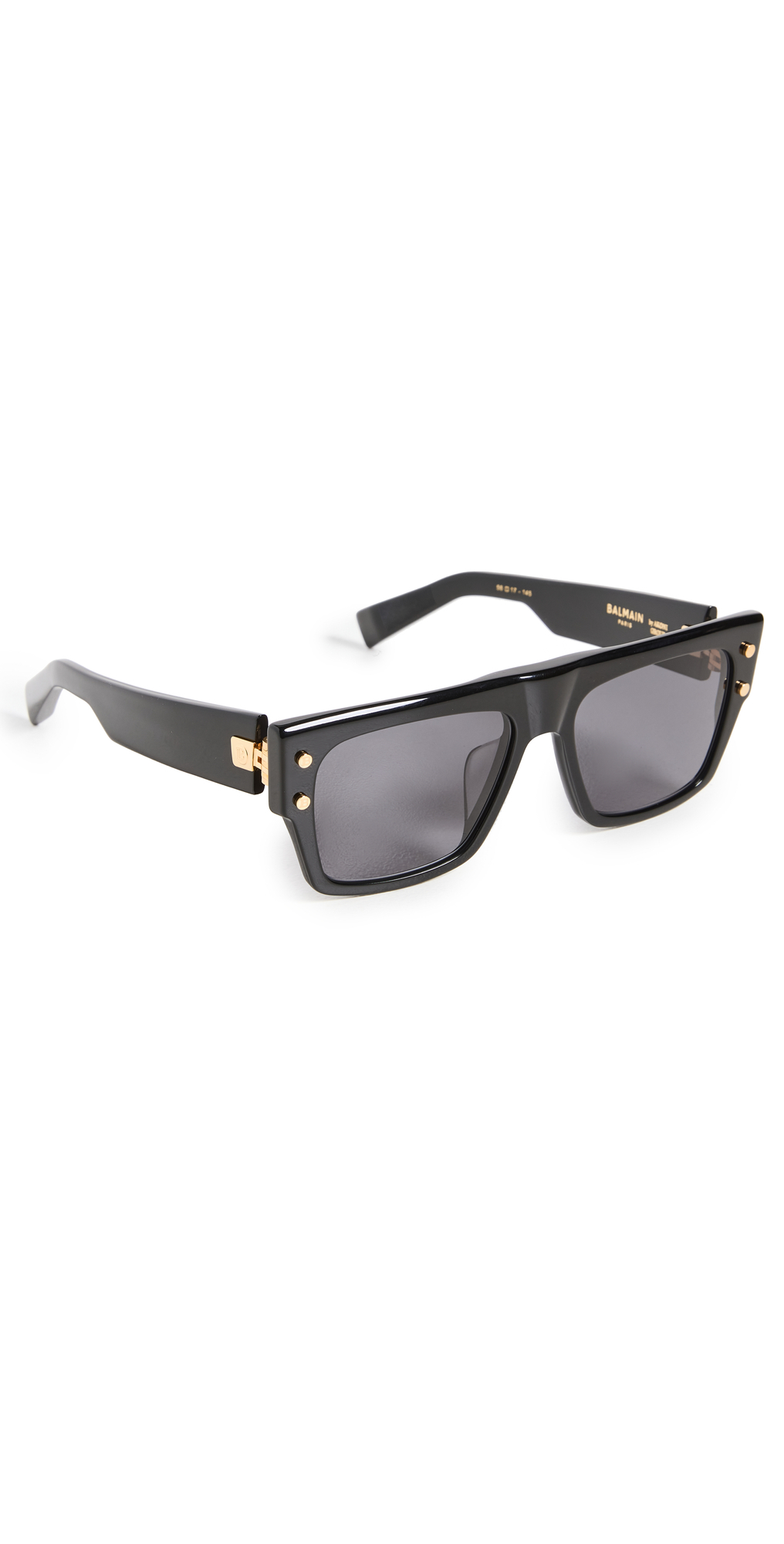 Balmain B - III Sunglasses in black / gold