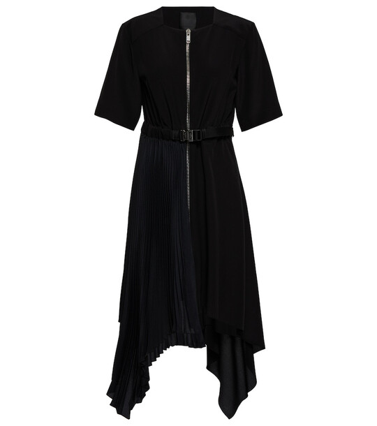 Givenchy Silk crÃªpe de chine dress in black