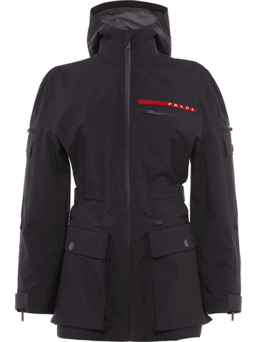 Prada Linea Rossa professional technical jacket in black