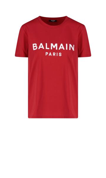 Balmain T-Shirt in red