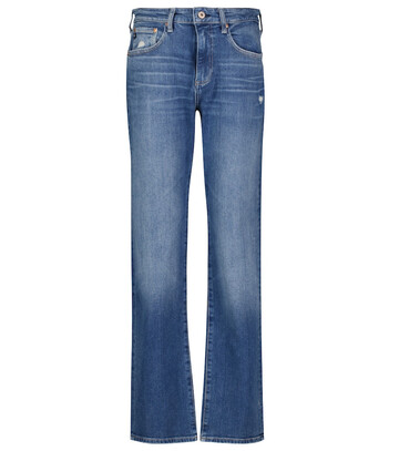 Ag Jeans Knoxx high-rise boyfriend jeans in blue