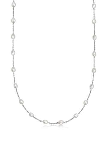 astley clarke pearl biography pearl necklace - silver
